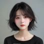 读者轻风过耳的头像，年轻女性，短发，清新自然
